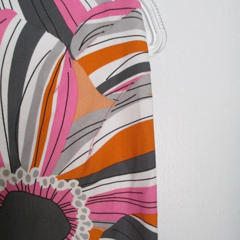 Ideology Pink Orange Floral Pencil Skirt Size 2